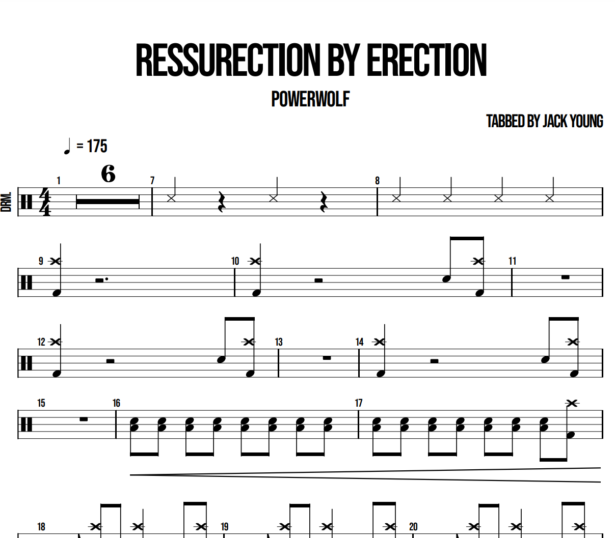 Resurrection By Erection - Powerwolf