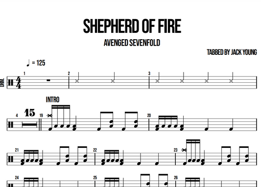 Shepherd Of Fire - Avenged Sevenfold