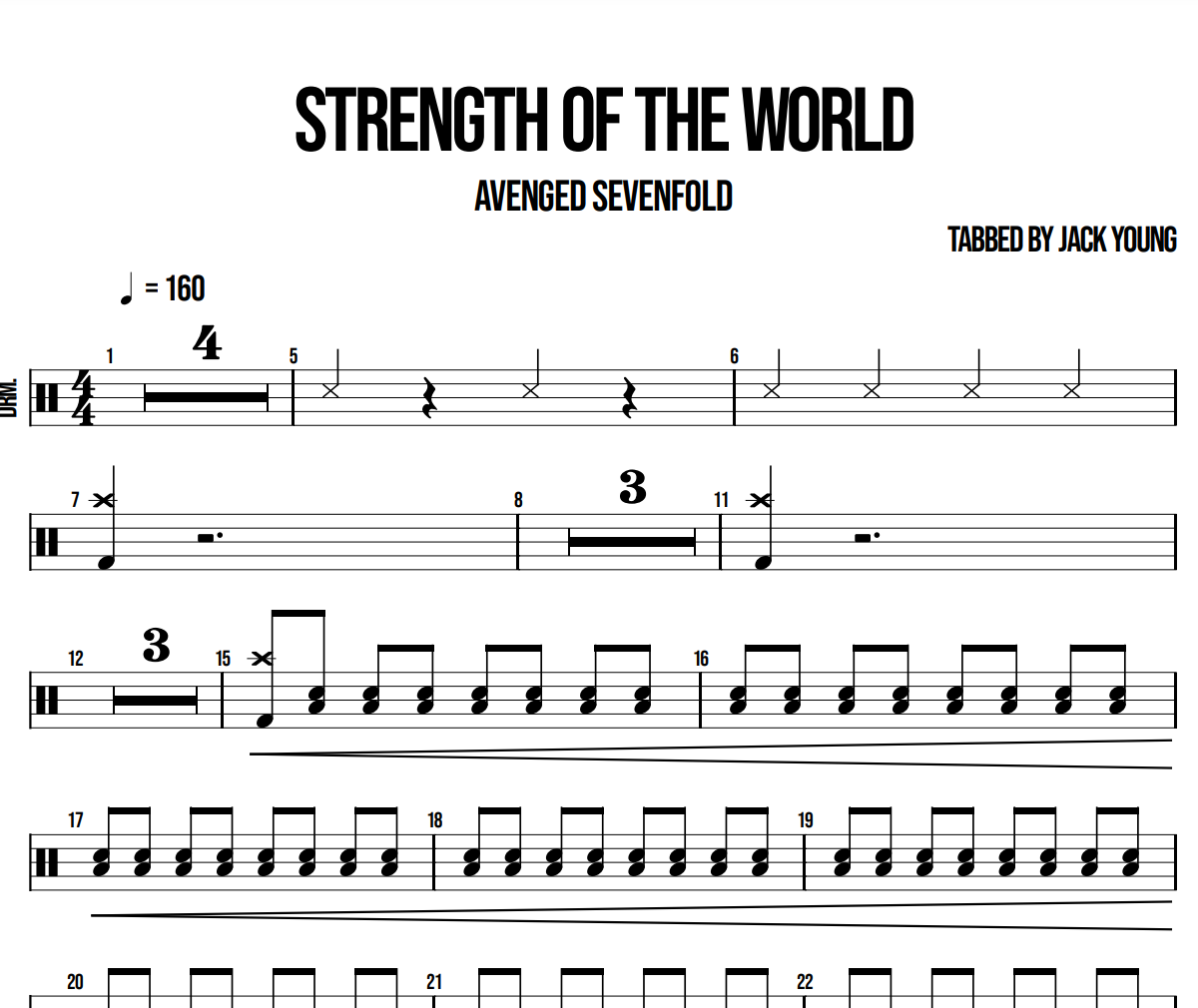 Strength Of The World - Avenged Sevenfold