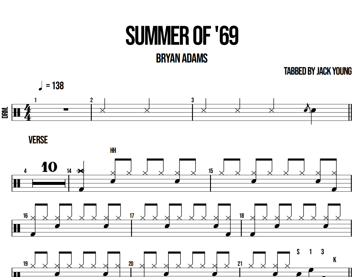 Summer Of '69 - Bryan Adams