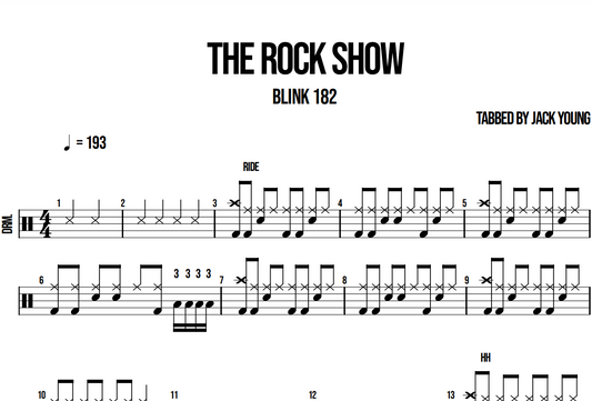 The Rock Show -  Blink 182