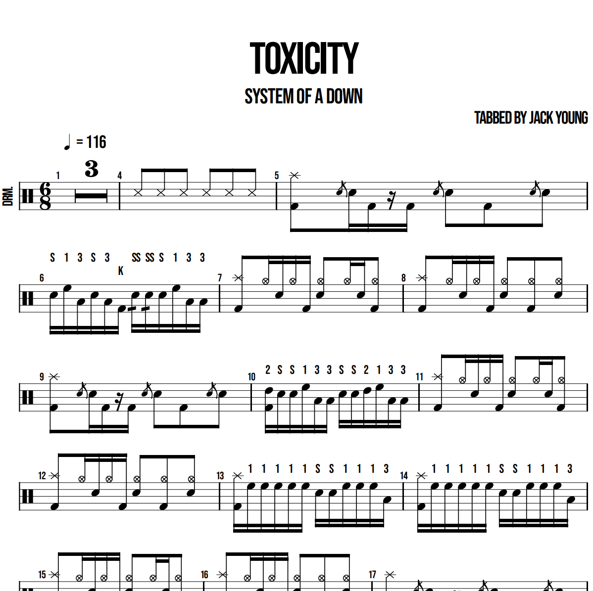 Toxicity - System Of A Down - Jydt