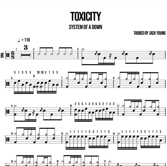 Toxicity - System Of A Down - Jydt