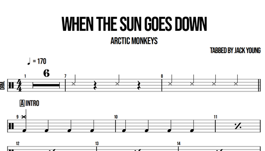 When The Sun Goes Down - Arctic Monkeys