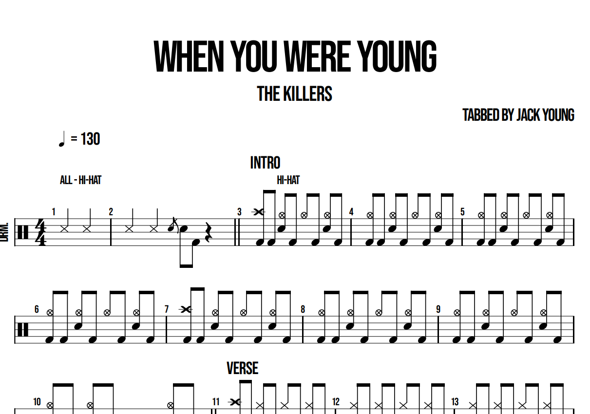 When You Were Young - The Killers