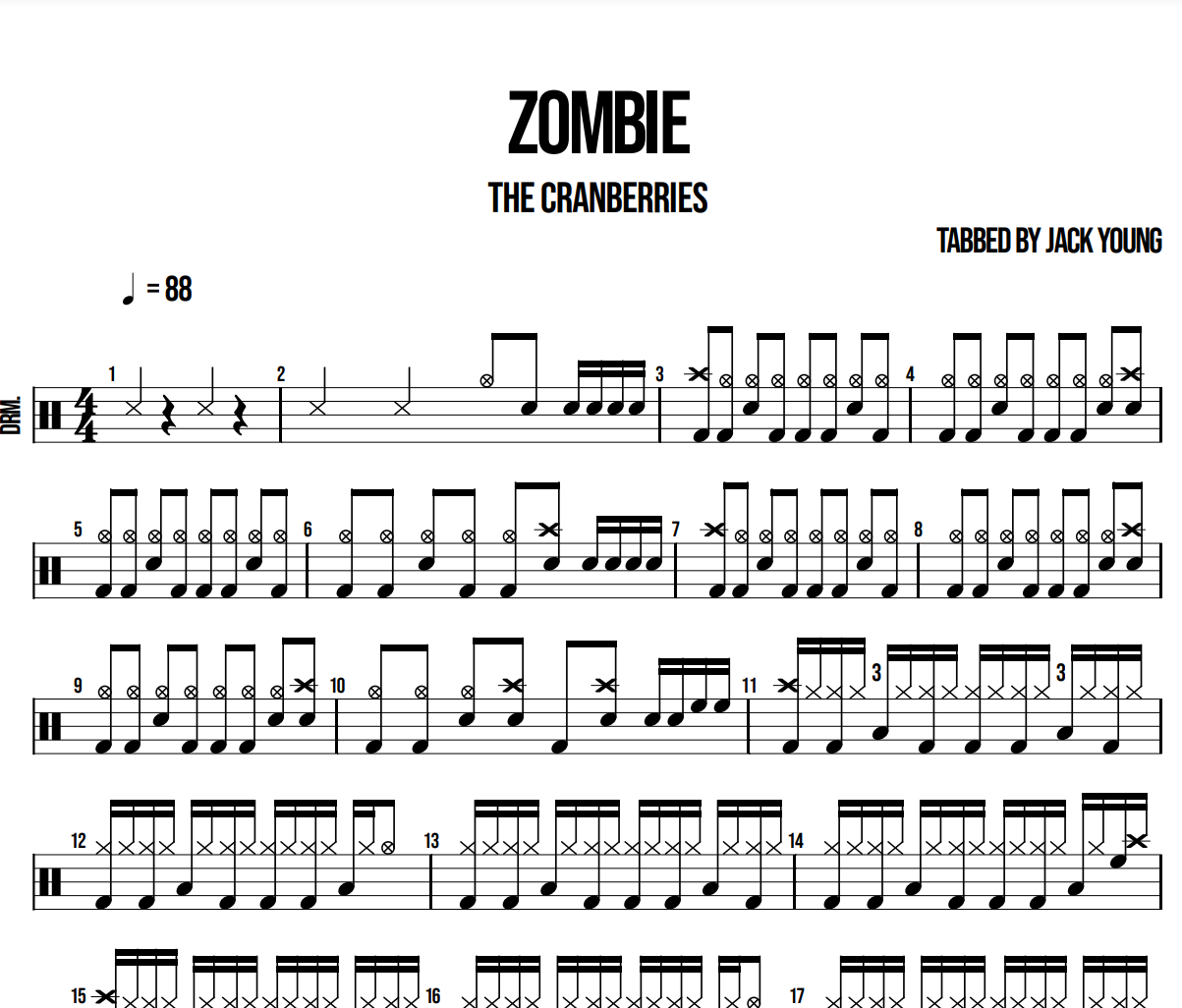 Zombie - Cranberries