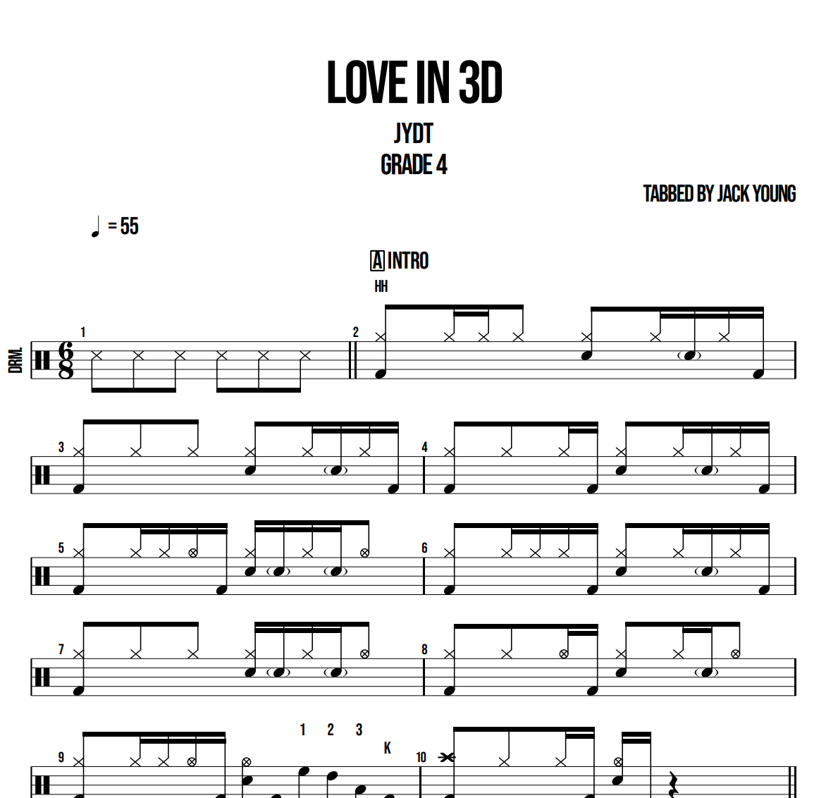 Jack Young Drums Teacher - Original Songs For Teaching