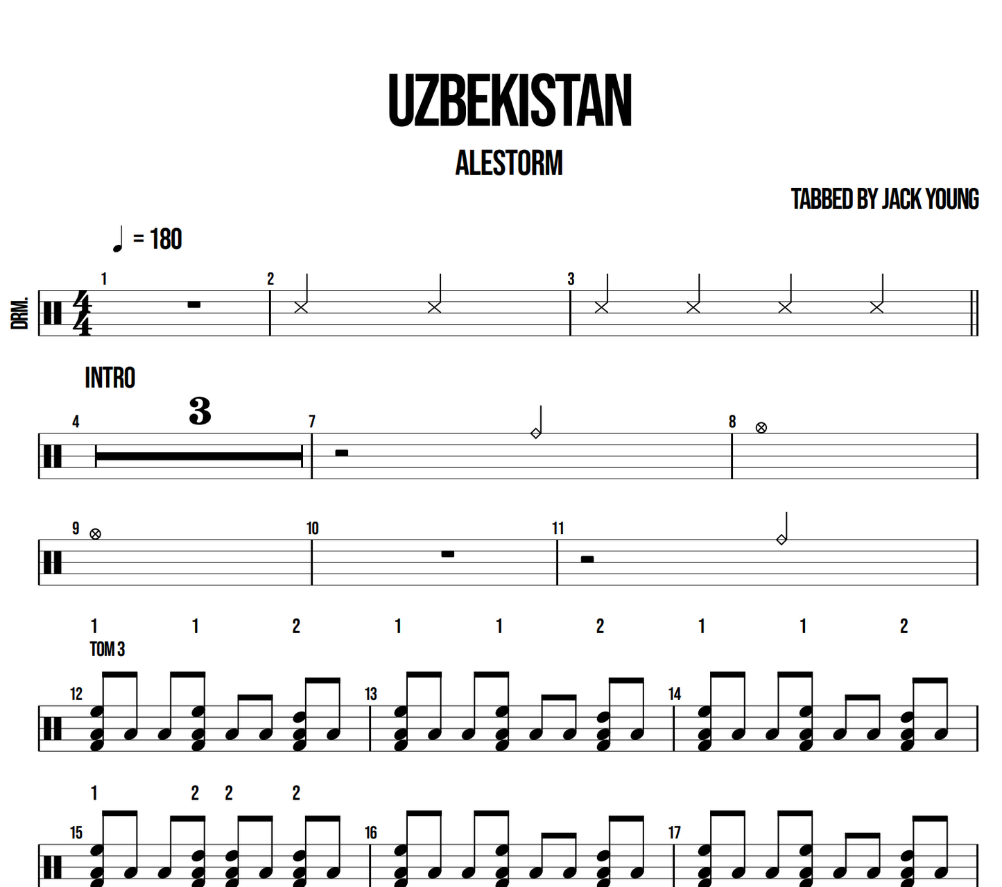 Uzbekistan - Alestorm